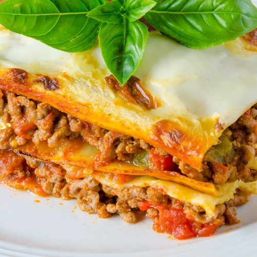 Meat Lasagna Half Tray Sussex Meat Packing